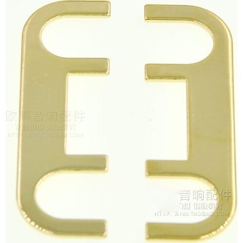 A47 speaker junction box connecting piece four column double line sound DIY audio junction box straight thick copper