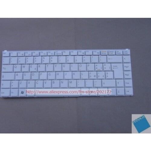 Brand New White Laptop Notebook Keyboard 81-31105001-28 K070278B1 For SONY VAIO VGN-N VGN N series (Italy)
