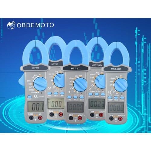 Digital Clamp Meters AC/DC Current Voltage True RMS Auto Range Capacitance Non Contact Multimeter