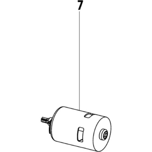 Motor for metabo SSW18LTX600 317004330 impact drivers wrenches Power Tool Accessories Electric tools part