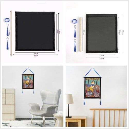Diamond Painting Canvas Photo Frame Diamond Embroidery Picture Storage Hanger Home Furnishing Decoration