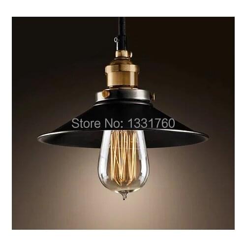 METAL FILAMENT PENDANT AGED STEEL black little skirt RHpendant lamp LOFT2 Pendant Lamps American Country style lighting Vintage