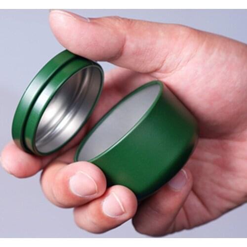 Mini Size Creative Tinplate Candy Storage Box,Round Personalized Small Object Sorting Box, Suitable for Coffee, Candy, Tea, Etc