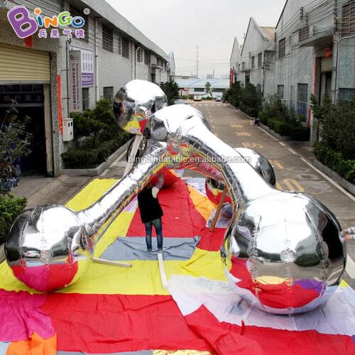 Custom made 10X6.1X3.6 meters giant inflatable molecular model for decoration toys