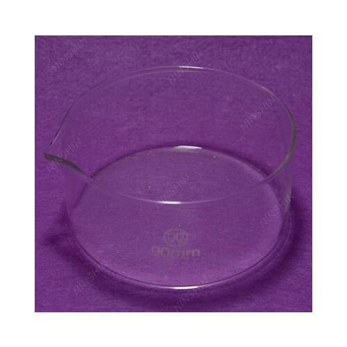 New Glass Crystallizing Dish,90MMX50MM,heavy Wall