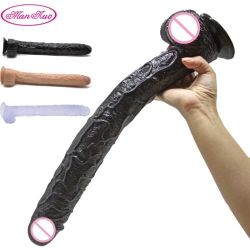 ManNuo Realistic Huge Dildo for Women Strapon Sex Toys Lesbian Big Penis Dick Suction Cup Dildo Masturbation Adult Sex Products