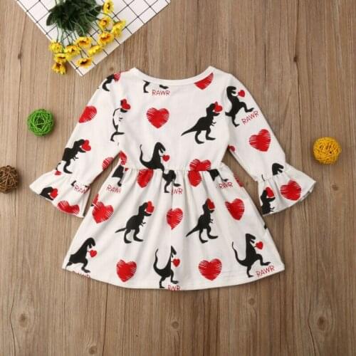 1-6 Years Toddler Kids Baby Girls Casual Party Pageant Princess Dress 2020 New Baby girls dress clothes