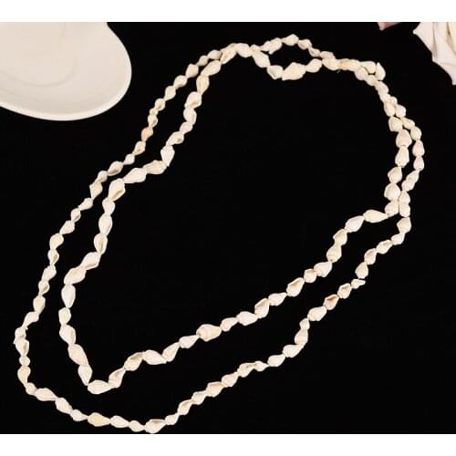 Vintage Fashion real Conch Gold Shell Necklace For Women shape Pendant Simple Seashell Ocean Beach Boho Bohemian Jewelry