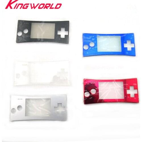 10pcs Replacement Front Shell Faceplate Housing Case Cover Panel for G-ameboy Micro