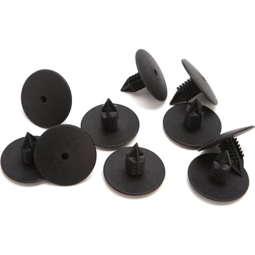 10x Wheel Arch Lining Splash Guard Trim Clips For Renault Clio MK2 Scenic Megane