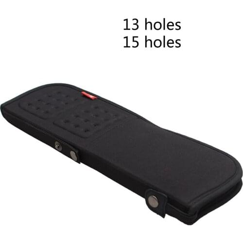 13/15 Pockets Artist Paint Brush Holder Zippered Brush Case for Oil Acrylic Watercolor Brush Breathable Painting Kit Canvas