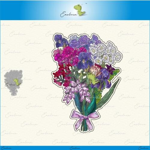 Colorful flowers Cutting Dies new 2020 Metal mould dies Scrapbooking Paper Making Craft die Matching color paper dies die cut