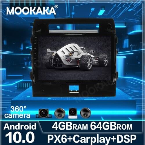 For Toyota Land Cruiser 200 2008-2015 Android Car DVD Player GPS Multimedia Auto Radio Car Navigator Stereo Receiver Head Unit