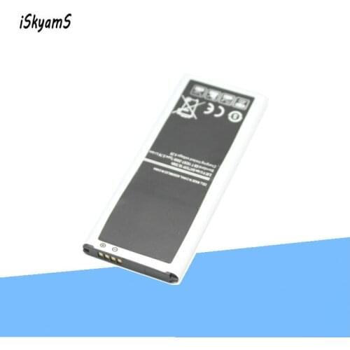 ISkyamS 1x 3000mAh EB-BN916BBC Battery for Samsung Galaxy NOTE4 N9100 N9108V N9109V N9106W NOTE 4 with NFC Batteries