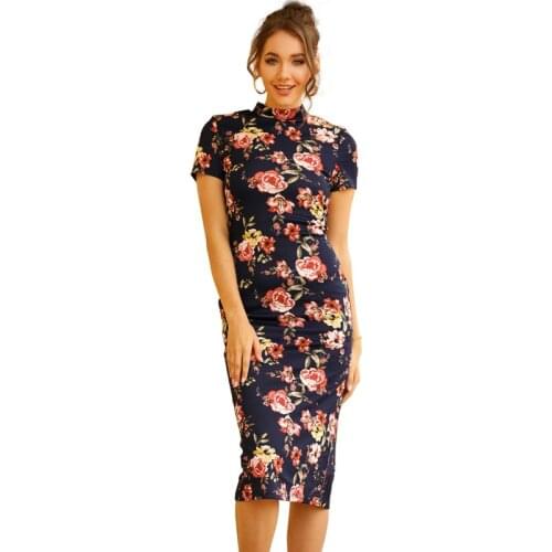 Chinese Cheongsam Classic Women Traditional Wedding Qipao Woman Elegant Split Dress Female Floral Bodycon Cheongsam