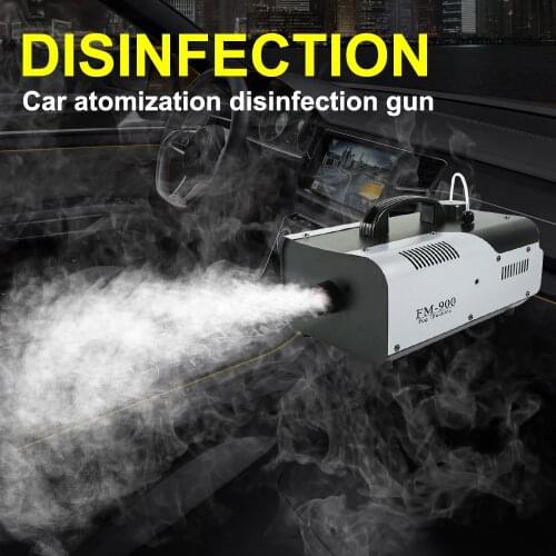 Mini Nano Sprayer 1L 900W Remote Control Fog Machine Pump Smoke Machine for Nano Disinfection Fogger Machine 110V-230V