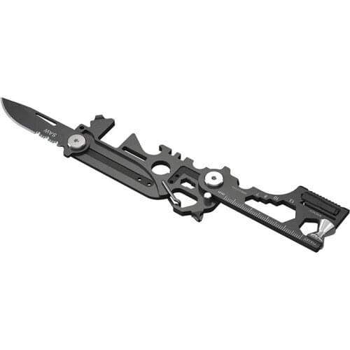 Multi Foldable Knife Saw Keychain Pocke Tool Multitool Must Have Outdoor Hunting Survival Camping Tool Portable Gadget Pocket