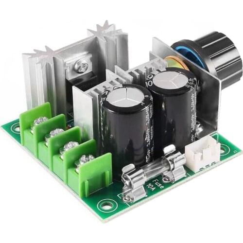 1 PCS DC Motor Speed Governor Pump PWM Stepless Variable Speed Speed Control Cwitch High Efficiency 12V-40V 10A