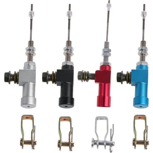 QILEJVS Motorcycle Hydraulic Clutch Master Cylinder Rod Brake Pump M10x1.25mm Aluminum-m30