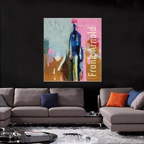 Modern Abstract Hand-painted Art Oil Painting Wall Decor canvas NO FRAME 20x24inch