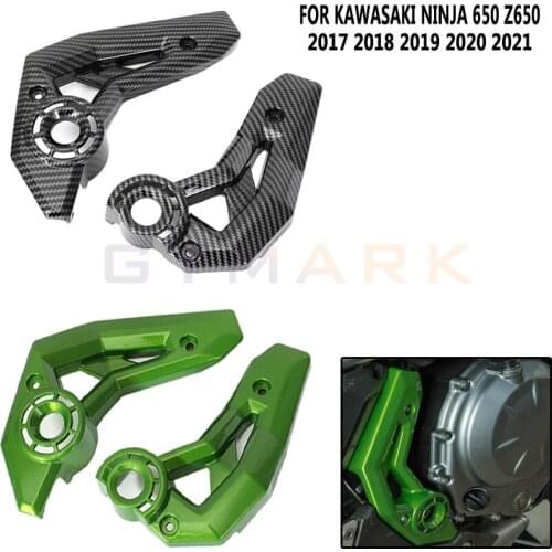For Kawasaki Ninja 650 Z650 2017 2018 2019 2020 2021 Motorcycle Parts Frame Cover Guard Side Cover Panel Protector Fairing