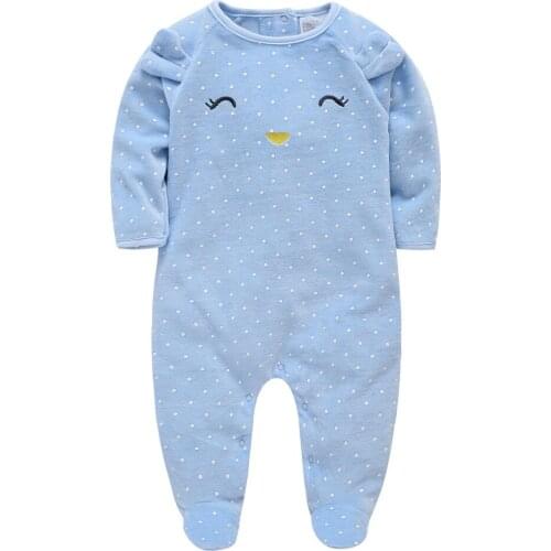 Winter Unisex Baby Clothes Velvet Warm Hooded Clothes Pajamas Long Sleeve Cartoon Design Newborn Jumpsuit Costume