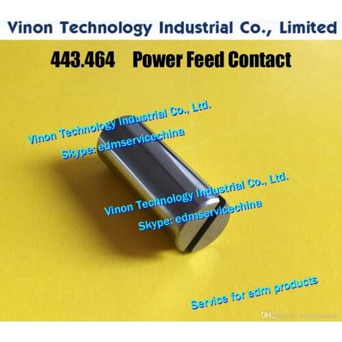 2pcs/lot) 443.464 edm Power Feed Contact A016 size:Ø12x30mm Current supply 443.464.3 lower power supply 590443464 Current pick