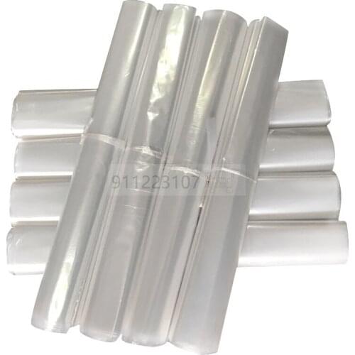 50pcs 60*100cm Clothes Dust Cover Disposable Dust Suit Bag Waterproof Garment Bags Wardrobe Hanging Clothing Coat Dust Cover