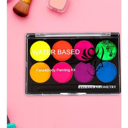8 Colors Face body paints Face Body Painting Oil ,for Christmas ,Halloween face paint Party Makeup Fancy Dress Makeup Palette