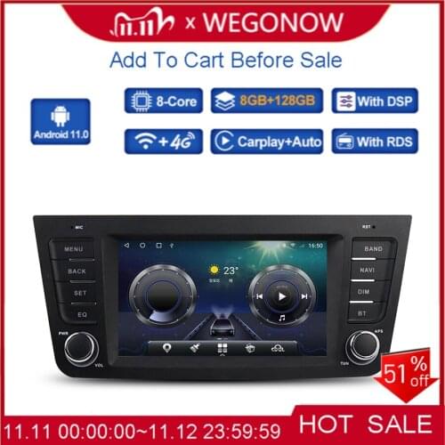 7" Carplay DSP IPS Android 10.0 6GB+128GB 4G LTE Car DVD Player GPS WIFI Bluetooth 5.0 RDS Auto Radio For GEELY EX7 GX7 2014