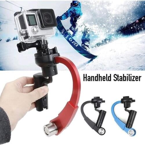 Curve Handheld Gimbal Stabilizer Video Steadicam Curve For GoPro Hero Series SJCam EKEN Yi Other Sport Action Camera Accessory