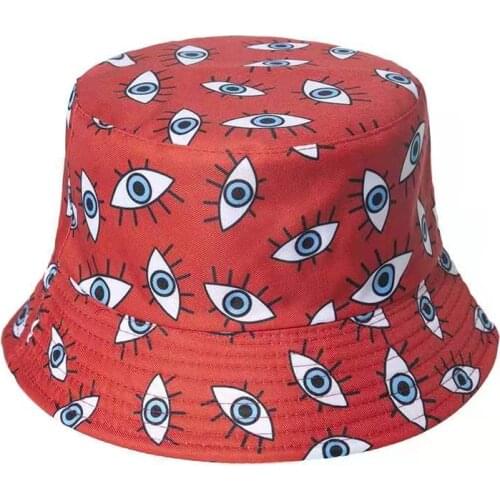 Summer Fisherman Womens Bucket Hat Men Reversible Hats For Women Cap Printed Bob Panama Female Hip Hop Sun Mens Bucket Cap Hat