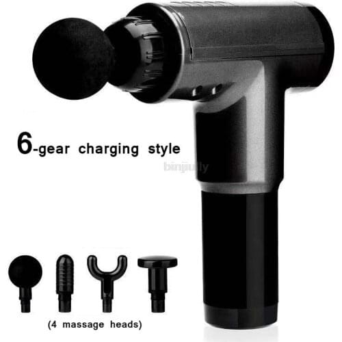 Fitness Deep Muscle Massage Guns Handheld Percussive Vibration Therapy Tissue Massager Electric foot Massage Body Relief Pain