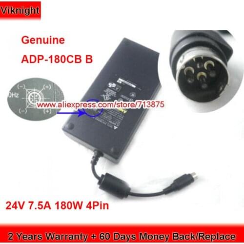 Genuine ADP-180CB B 24V 7.5A AC Adapter for Delta LCD MONITOR ADAPTER