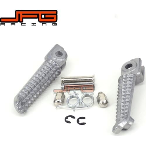 Footrest Front Foot Pegs Rests Pedals For YAMAHA YZF R1 1998-2014 YZF R6 1999-2012 YZF R6S 2003-2008 Motorcycle