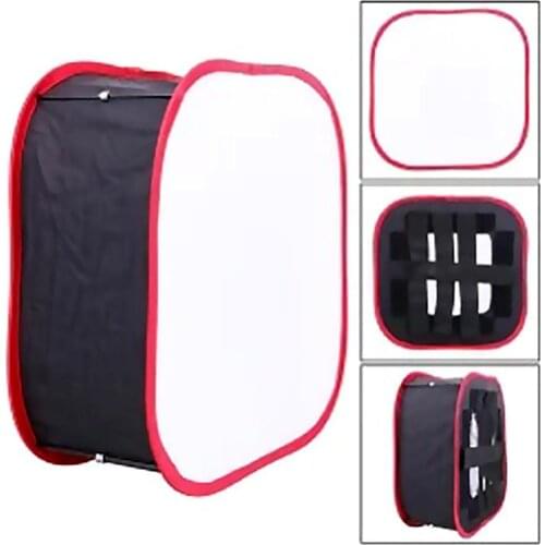 Portable LED Softbox 40x40cm Collapsible Softbox LED Light Panel Diffuse Light Room for Yongnuo YN600 YN900 Lighting Modifier