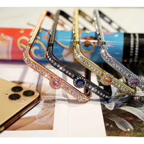 Luxury Bling Diamond Bumper Case For iPhone 11 Pro Max XS XR X Cover Glitter Crystal Rhinestone SE 2020 8 7 6 6S Plus Case Funda