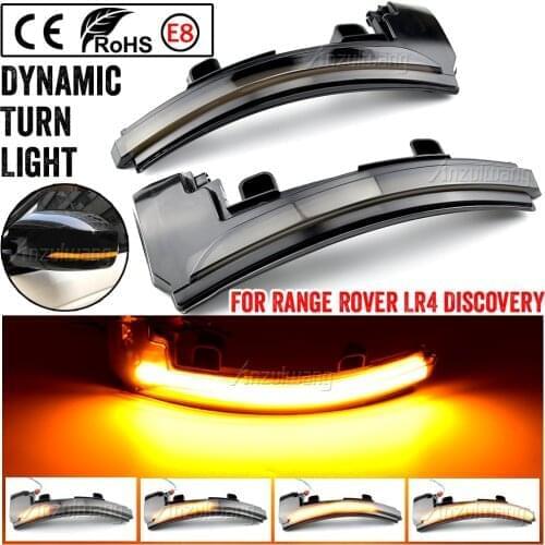 Dynamic Blinker LED Turn Signal Light For Land Rover LR4 Discovery Range Rover Sport Evoque MK IV 2013 2014 2015 2016 2017 2018