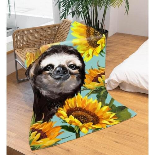 Thick Blanket for Adults Nap Blanket for Sofa Warm Sofa Blanket HD Digital Printing Double-Sided Flannel Airable Blanket