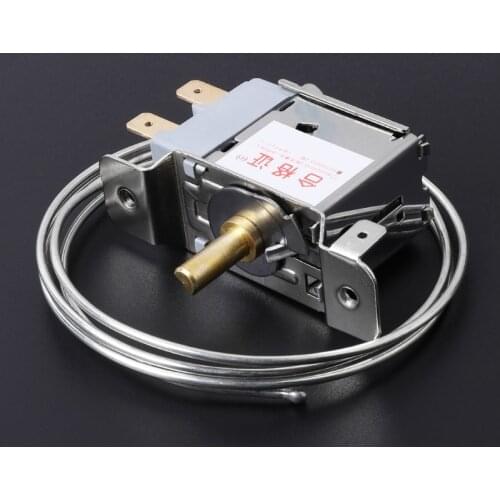 M7DF WPF22-L 2Pin Refrigerator Thermostat Household Metal Temperature Controller New