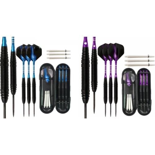 3pcs/set Professional Steel Tip Darts Arrows Iron Barrel Aluminium Shaft for Electronic Dartboard Outdoor Indoor Games