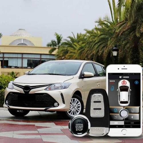 Levin 2017 car accessories Keyless Entry Comfort System PKE Phone APP Remote Start Car Engine Car Alarm Push 913