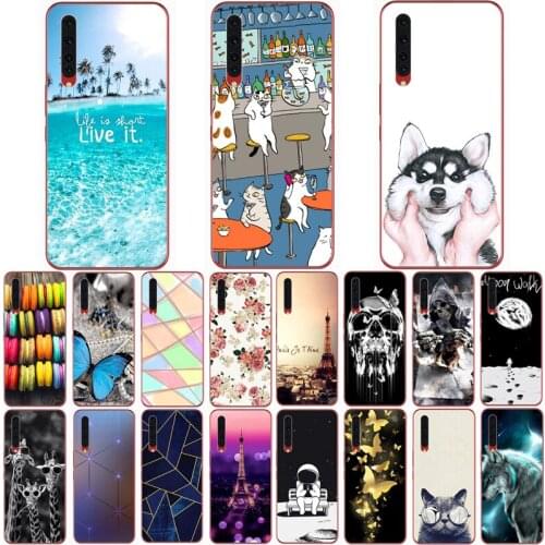 For Rakuten Big Case Wolf Silicon TPU Fundas for Rakuten Mini for Rakuten Hand Cat Animal Shell Bag Housing Phone Cases