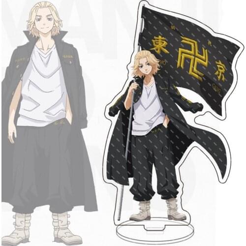 Anime Tokyo Revengers Figure Cosplay Acrylic Stands Manjiro Ken Takemichi Hinata Atsushi Model Plate Fans Gift Collection Props