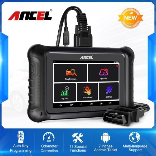 Ancel DP500 Instrument Cluster Adjustment Tools Auto Key Programming Scanner EEPROM Read Injector Coding OBD2 Car Diagnostic