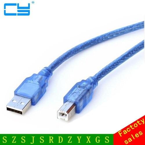 USB 2.0 Type A Male to B Male Printer Cable Cord Short cable for Printer HUB USB Hard-disk cartridge 25cm 1.8m 6ft 3m 5m 15ft