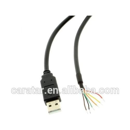 RS485 Converter Cable FTDI Chip to 4 Wires 6 Cores End Connector Wiring Pinout USB Serial RS485 Cable Support Arduino Win10 Win8