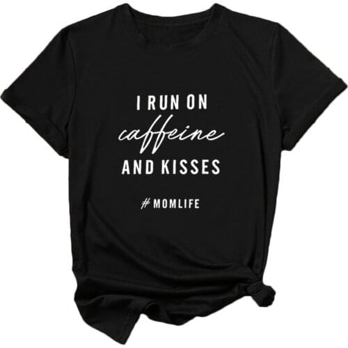 Mikialong Women's T-shirts With Inscriptions