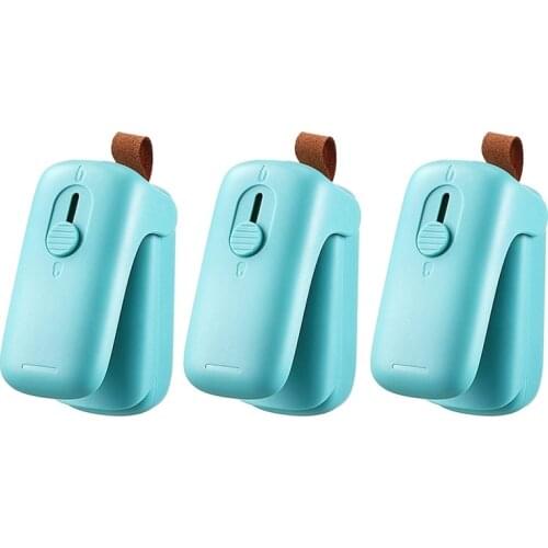 Mini Bag Heat Sealer Machine Portable Heat Sealer and Cutter 2 in 1 Chip Sealer for Plastic Bags Storage Snack Cookies