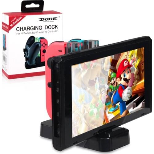 New LED Charging Dock Station Stand For Nintend Switch Joy-con For NS Nintend Switch Pro Controller